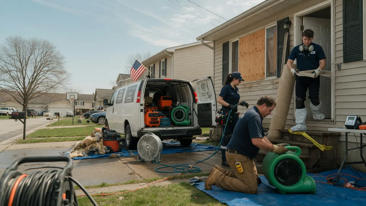 Water Damage Restoration in Athens, WV near me